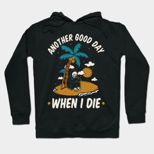 Skeleton Paradise Rest Haven Hoodie